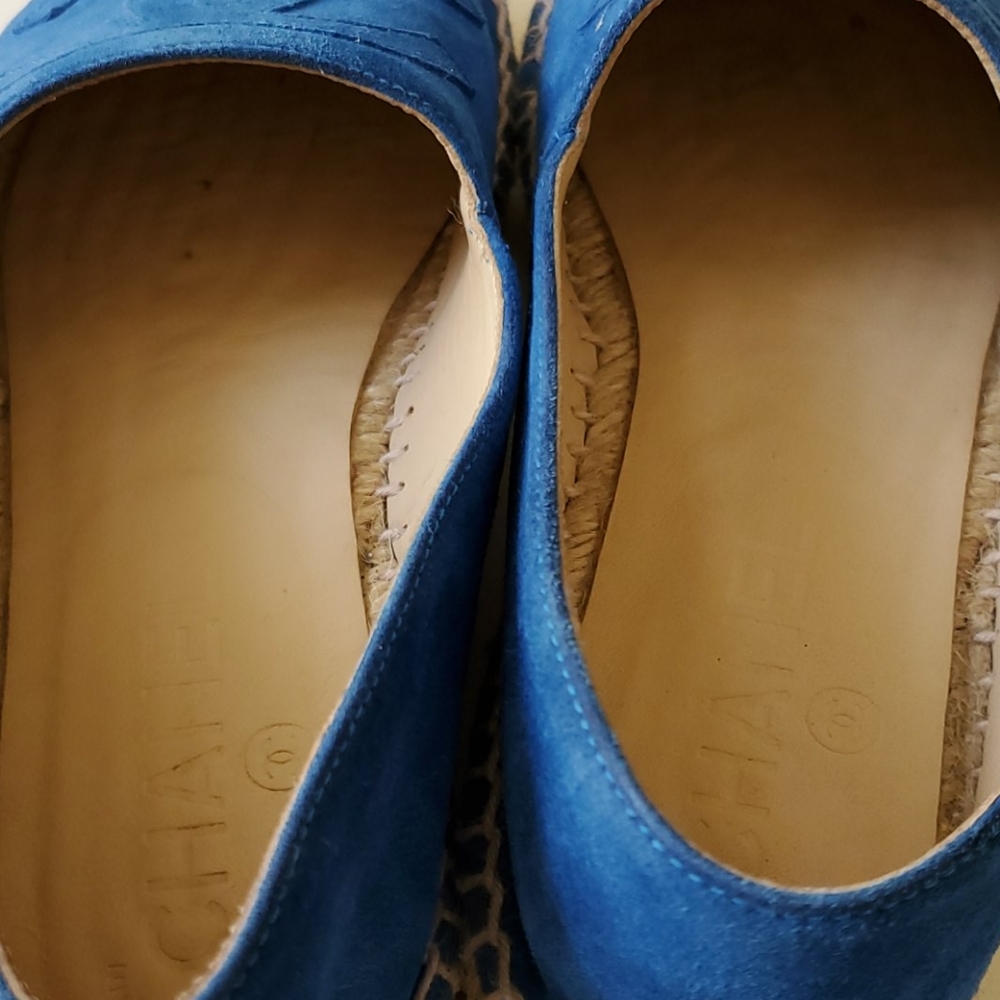 CHANEL Suede Espadrilles 37 - Picture 12 of 14